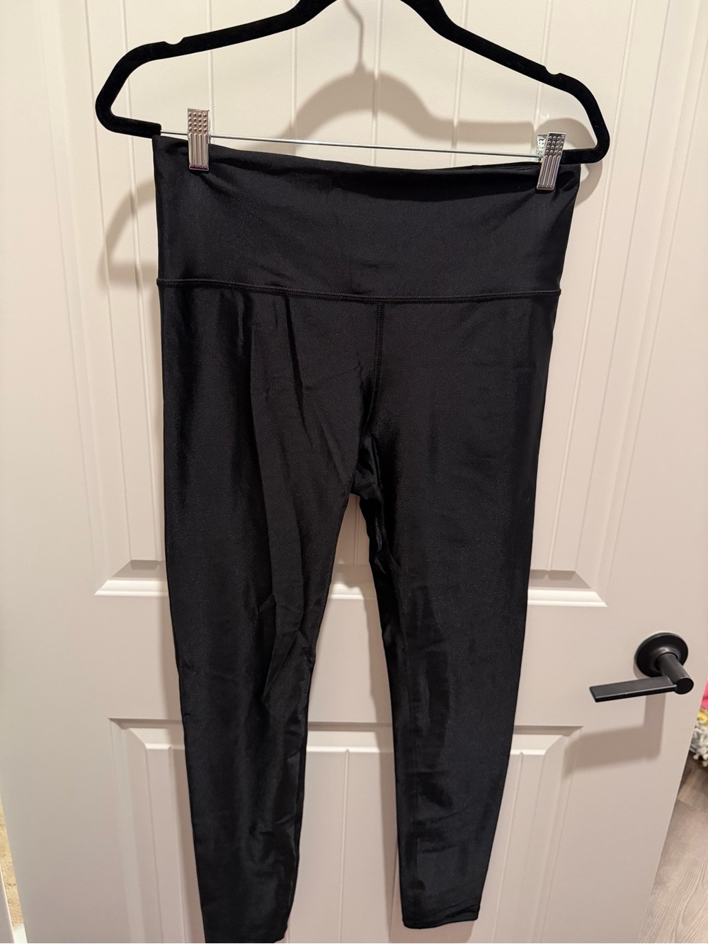 Athleta Elation Shine Tight Leggings Black Size LT Tall High Rise